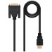 CABLE DVI-HDMI TIPO M-M 3 M NANOCABLE