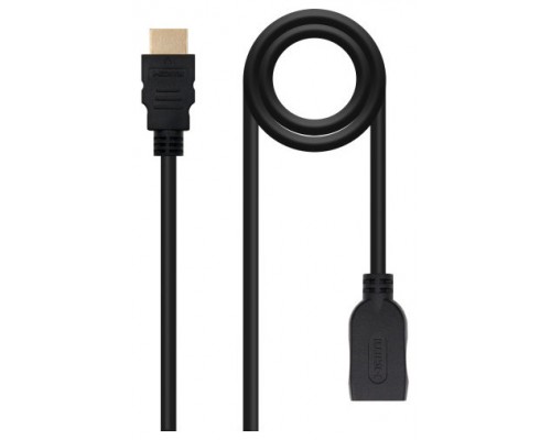 Nanocable Cable HDMI Prolongador V2.0  2M