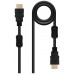 Nanocable Cable HDMI con ferrita, M-M, negro, 1.8m