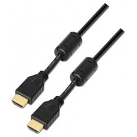 CABLE HDMI V1.4 (ALTA VELOCIDAD/HEC) FERRITA TIPO A/M-A/M NEGRO 5M NANOCABLE