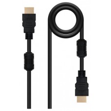 CABLE HDMI V1.4 ALTA VELOCIDAD/HEC FERRITA A/M-A/M 10M NANOCABLE