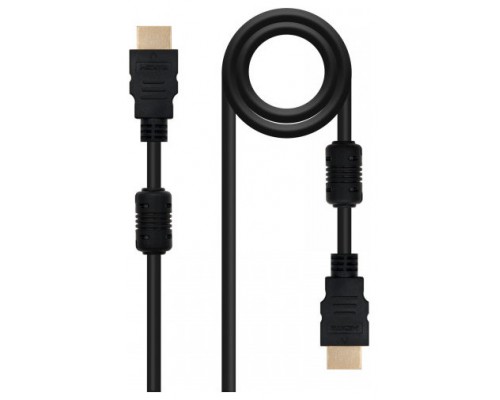 CABLE HDMI V1.4 ALTA VELOCIDAD/HEC FERRITA A/M-A/M 10M NANOCABLE