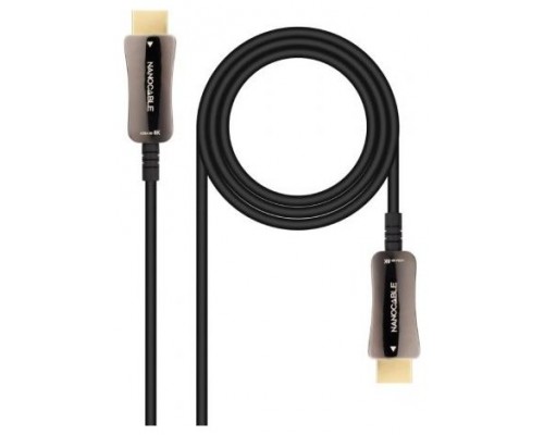 CABLE HDMI V2.1 AOC 8K A/M-A/M 10M NANOCABLE