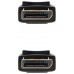 CABLE DISPLAYPORT DP/M-DP/M NEGRO 0.5 M NANOCABLE