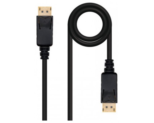 CABLE DISPLAYPORT DP/M-DP/M NEGRO 2M NANOCABLE