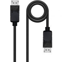 CABLE DISPLAYPORT CCS 1.4 DP/M-DP/M NEGRO 5 M NANOCABLE-5AA CABLE DISPLAYPORT CCS 1.4 DP/M-DP/M NEGRO 5 M NANOCABLE