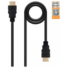 Nanocable Cable HDMI V2.0 4K@60Hz 18Gbps A/M-A/M 2