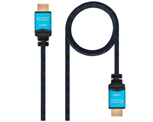 CABLE HDMI V2.0 4K NEGRO 0.5M NANOCABLE