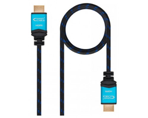 Nanocable Cable HDMI V2.0 4K@60Hz  M/M 1 M