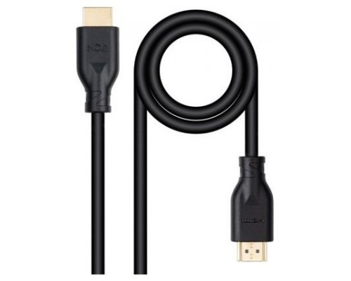 CABLE HDMI V2.0 4K NEGRO CSS 0.5M NANOCABLE