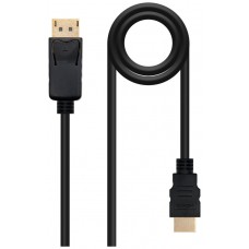 CABLE CONVERSOR DP A HDMI , DP/M-HDMI/M, 5M NANO