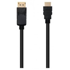 Nanocable Cable Conversor DP a HDMI Negro 10m