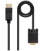 CONVERSOR DISPLAYPORT A VGA 1 M NANOCABLE