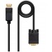 CONVERSOR DISPLAYPORT A VGA 2 M NANOCABLE