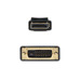 Nanocable Cable Conversor DP a DVI  2 M Negro