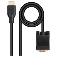 Nanocable Cable Conversor VGA a HDMI M-M 1,8 m
