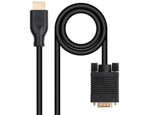 Nanocable Cable Conversor VGA a HDMI M-M 1,8 m-IA5 Nanocable Cable Conversor VGA a HDMI M-M 1,8 m