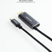 Nanocable Cable USB-C/M-DP/M+USB-C/H PD 1.8M-IA7 Nanocable Cable USB-C/M-DP/M+USB-C/H PD 1.8M