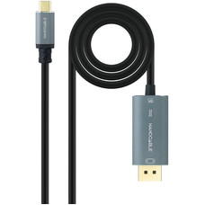 Nanocable Cable USB-C/M-DP/M Bidireccional 2 M-IA7 Nanocable Cable USB-C/M-DP/M Bidireccional 2 M