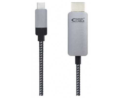 Nanocable Cable Conversor USB-C/M a HDMI/M 1.8 M