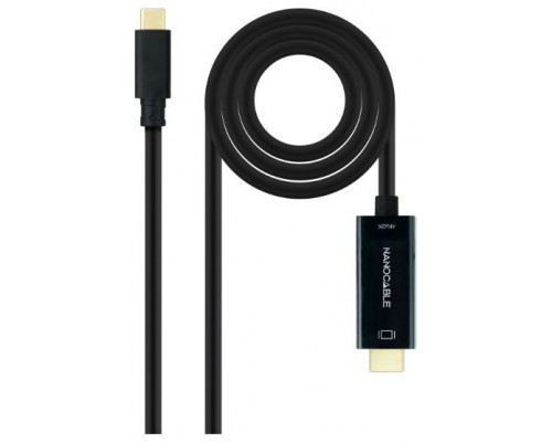 Nanocable Conversor USB-C a HDMI 1.4 4K@30HZ 1.8 m