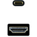Nanocable Conversor USB-C/HDMI Negro, 5 m-IA8 Nanocable Conversor USB-C/HDMI Negro, 5 m