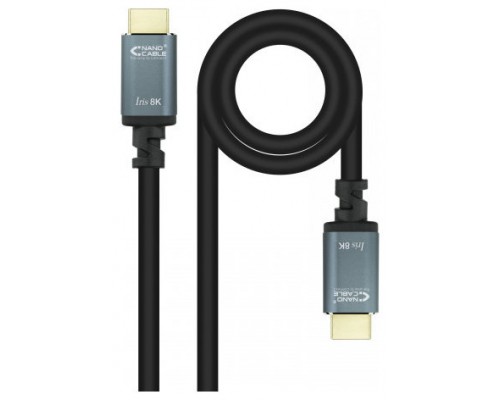 Nanocable Cable HDMI 2.1 IRIS 8K M/M, 2 metros