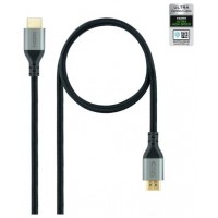 CABLE HDMI V2.1 ULTRA HIGH SPEED TIPO A/M-A/M NEGRO 3 M NANOCABLE