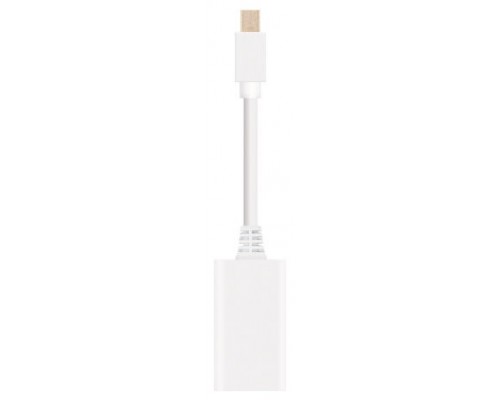 CONVERSOR MINI DISPLAYPORT A HDMI 15 CM BLANCO NANOCABLE