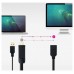 Nanocable Conversor HDMI/M a DP/H Negro 20 cm