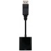 CONVERSOR DISPLAYPORT A SVGA/H NEGRO NANOCABLE