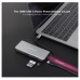 HUB USB-C 3xUSB-A+2xHDMI+RJ45+TF+SD+USB-C PD 100W NANOCABLE