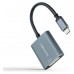 CONVERSOR USB-C A DVI-D 15 CM GRIS NANOCABLE