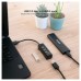 HUB USB 2.0 4xUSB2.0 USB-A/M-USB2.0/H NEGRO 15CM NANOCABLE