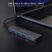 Nanocable HUB USB-C a 3xUSB 3.0/H+1xUSB-C/H-IA3 Nanocable HUB USB-C a 3xUSB 3.0/H+1xUSB-C/H