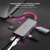 Hub nanocable usb - c 8 en 1