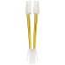 Nanocable Cable Alimentación 4PIN/H-4+4PIN/M, 15 c