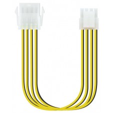 CABLE ALIMENTACION EXTENSOR F. ALIM. 8PIN/H-4+4PIN/M 30CM NANOCABLE