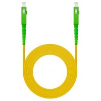 Nanocable Cable fibra SC/APC LSZH Amarillo 1m