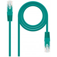 Nanocable Latiguillo RJ45 Cat. 6 UTP 0.5 M Verde