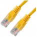 CABLE DE RED LATIGUILLO RJ45 UTP CAT6 AWG24 0.5 M AMARILLO NANOCABLE