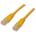 CABLE DE RED LATIGUILLO RJ45 UTP CAT6 AWG24 0.5 M AMARILLO NANOCABLE