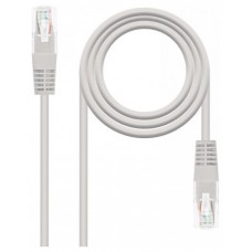 CABLE RED LATIGUILLO RJ45 CAT.6 UTP AWG24,15M GRIS NANOCABLE