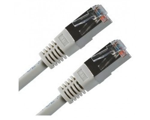 CABLE DE RED LATIGUILLO RJ45 CAT.5E FTP AWG24 2M GRIS NANOCABLE