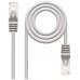 CABLE DE RED LATIGUILLO RJ45 FTP CAT6 AWG24 1 M GRIS NANOCABLE