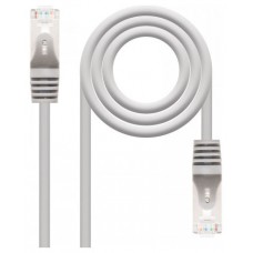 CABLE DE RED LATIGUILLO RJ45 FTP CAT6 AWG24 5 M GRIS NANOCABLE