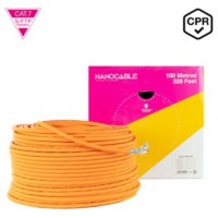 Nanocable Cable Red CAT7 CPR LSZH AWG23 100M