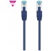 CABLE DE RED LATIGUILLO 600MHZ LSZH SFTP PIMF CAT7 AWG26 1 M AZUL NANOCABLE