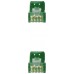 CABLE RED LATIGUILLO RJ45 CAT.6A LSZH UTP AWG24, 0.30M VERDE NANOCABLE