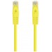 CABLE RED LATIGUILLO RJ45 CAT.6A LSZH UTP AWG24, 0.30M AMARILLO NANOCABLE